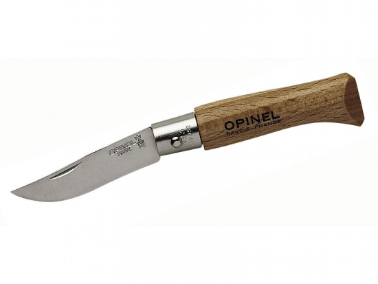 Opinel-Messer 254129 Mini Taschenmesser 4cm Klinge Gr. 3 rostfrei Hartholzgriff