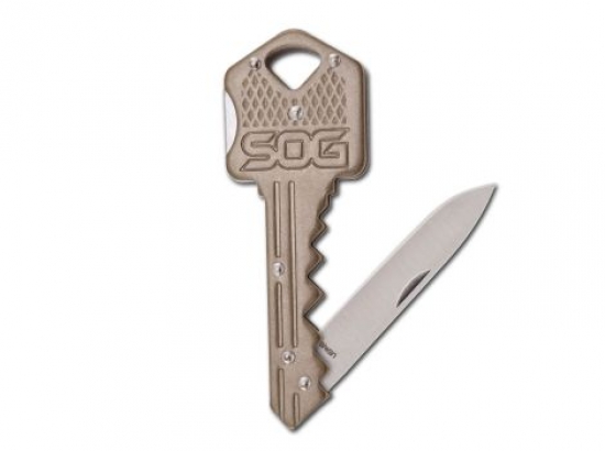 Mini Schlüssel-Messer SOG Key Knife I Taschenmesser Schlüsselanhänger