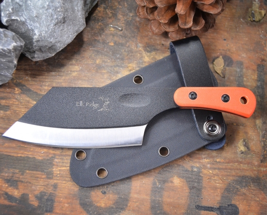 Elk Ridge Feststehendes Jagdmesser Skinner Messer mit Scheide ER-200-04W