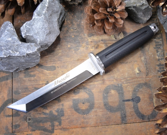 Feststehendes Messer Tokisu Musashi 32390 Outdoormesser 02RU063